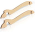 Wooden Oven Rack Puller 2 Pack Oven Long Handle Push Pull Tool Oven Accessories for Toaster Oven Air Fryer, Prevent Scalding...