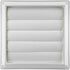 Lambro Industries, Inc.-8" White Plastic Louver Vent (Price Per Piece). Item #363W, outside dimensions are 10.875" x 10.875"....