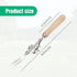 2024 Upgrade Weed Puller Tool, 20in Gardening Hand Weeder Tools Metal Leverage Base and V-Shaped Fork, Weeding Artifact Uprooting Weeding Tool Man...