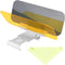 Car Sun Visor,2 in 1 Anti-Glare Visor Sun Visor Extender,Anti Glare Mirror,Car Transparent Anti Glare HD Glass Car Visor Extender Sun Blocker for ...