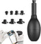 Lens Sucker Kit, 8-in-1 Sucker Kit with 7 Interchangeable Strong Suction Cups, Long Anti-Static Pen Manual Vacuum Suction Pen Lens Puller Repair T...