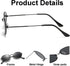 JOVAKIT Retro Oval Sunglasses for Women Vintage Trendy 90s Small Sun Glasses Classic Oval Shades Metal Frame Eyewear...