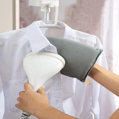 3 Pack Garment Steamer Ironing Gloves Mini Ironing Board Steam Resistant Gloves With Finger Ring Heat Resistant Garment Steamer Gloves For Garment...