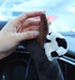 Cow Print Plush Warm Steering Wheel Cover Cute Animal Car Steering Wheel Cover for SUV Van Sedan Car Truck Gift for Women, Universal 15"...