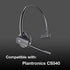 Replacement Headset Ear Pads for BlueParrott B250-XT, XTS, Plantronics CS540, Supra - HW251, HW261, SAVI- W440, W445, W740, W745, Jabra GN2000, PR...