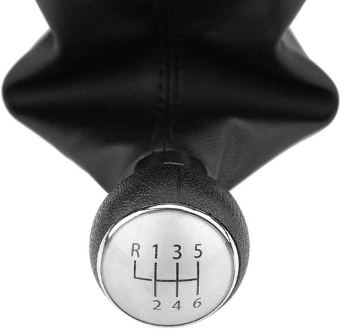 KIMISS 6 Speed Car Gear Shift Knob Lever Stick Gaitor Boot Cover for Golf 6 MK5 MK6 for Jetta 2005-2014...
