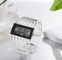 Luxury Womens Watches Analog Quartz Wrist Watch Rectangular Cuff Bracelet Watch Business Casual Fashion Wrist Watches for Ladies...