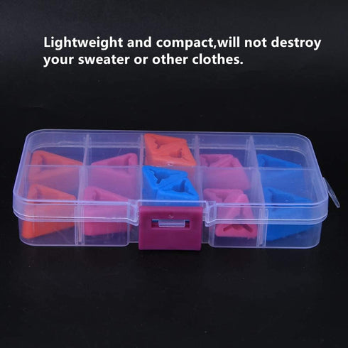 Triangular Crochet Needles Point Protectors Knitting Needles Tips Silicone Knit Point Protectors Sewing Accessories...