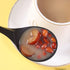Plastic Dessert Spoons,Disposable Soup Spoons,Heavy Duty Black Spoons for Party Office Restaurants Events Utensils,5.5 x 1.57 Inch,Black,100 Piece...