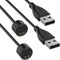 Compatible with Xiaomi Mi Band 5 Charger, Xiaomi Mi Band 5 6 7 USB Magnetic Charging Cable Replacement Charge Cord Dock 1.64ft / 50cm (2)...