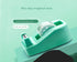 Tape Dispenser Desk with 12 Rolls Transparent Cute Small Tape Dispenser Packing Refills Invisible Tape Desktop Tape Dispenser for Christmas Gift W...