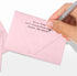 LUXPaper 4Bar A1 Contour Flap Invitation Envelopes | 3 5/8" x 5 1/8" | Candy Pink | 80lb. Text | 50 Qty...