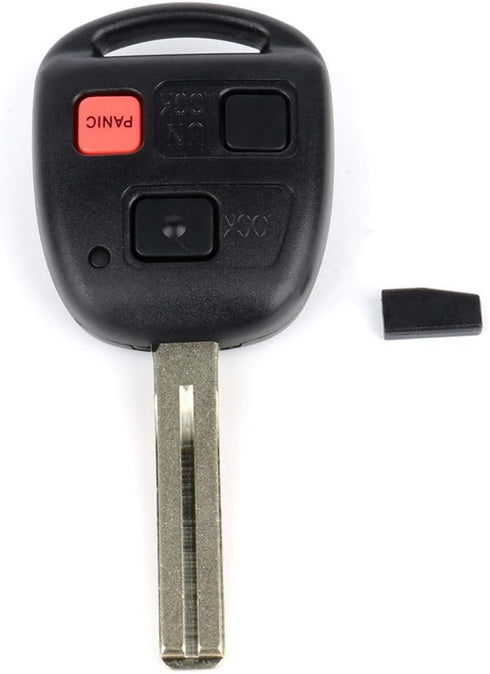 cciyu 3btn Black Keyless Entry Remote for Lexus RX300 3.0L SUV, 1999-2003, ABS Material...