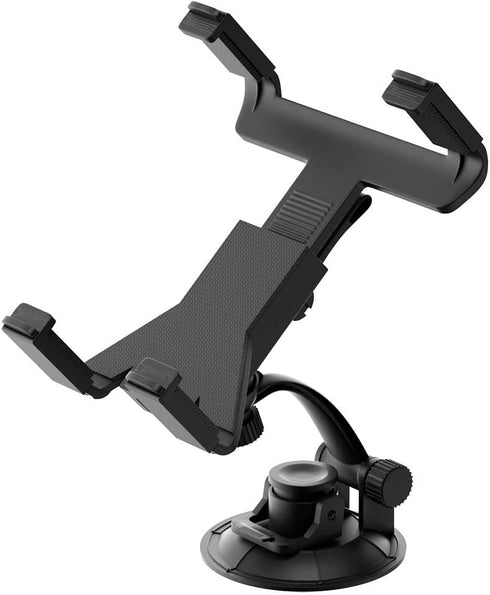 Car Truck GPS & Tablet Windshield Mount, Suction Cup Holder with Adjustable Bracket, Fits Device and Magnetic Mount, Compatible with 7 Inch Garmin...