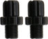 2pcs Aluminium MTB Bike Bicycle M10 Brake Handle Lever Adjusting Screws Fastener Bolt Brake Accessories, Black...
