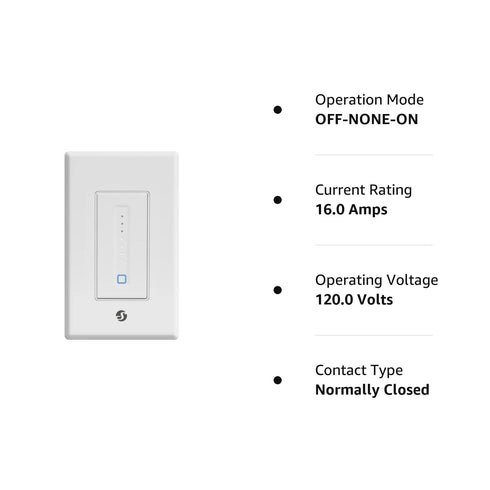 Shelly Plus Wall Dimmer | WiFi & Bluetooth Smart Wall Dimmer Relay | Home Automation| Compatible with Alexa & Google Home | iOS Android App| No Hu...