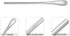 5Inch/12.8cm Coffee Stirrers Spoon,Silver Stainless Steel 304# Coffee Stir Sticks,Round Solid Handle Cocktail Beverage Iced Tea Stirring Stick,Dri...