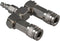 2 Way Air Hose Splitter 3 in 1 Quick Connect Stable Serviceable Air Compressor Accessories Essential Swivel 360° Air Connector Pneumatic tools...