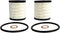 2 PCS Engine Oil Filter Kit Replace 11427622446 Compatible with Mini Cooper Clubman Countryman Paceman Hardtop Cabrio Coupe Roadster R55 R56 R57 R...