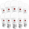 Sunco Lighting 10 Pack Dusk to Dawn Light Bulbs Outdoor Sensor A19 LED Light Bulb, UL, 9W (60W Eqv.), 800lm, Auto On/Off Photocell Automatic for O...