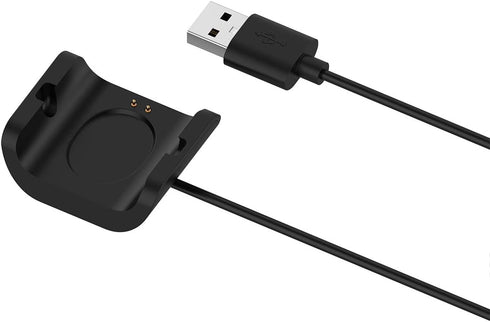 2-Pack Charger Compatible with Amazfit bip S Charger Replacement Charging Dock 3.3ft USB Cable for Amazfit Bip S A1805...