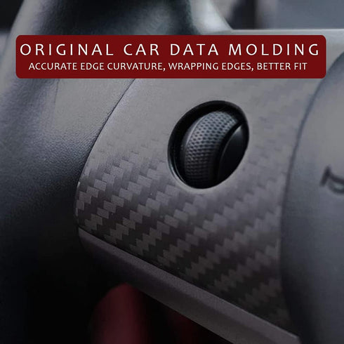 Steering Wheel Covers Compatible with Tesla Model 3 & Y...