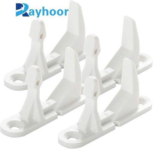 (6 Pack) Rayhoor 131763310 Washer Door Striker Replacement for Frigidaire Kenmore Washing Machine, Replaces AP3580441 1032664 131763300