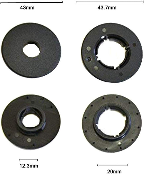 4 Car Floor Mat Clips Retainers Anti-Slip Clamps for Car Mats for Ford f150 Fusion...
