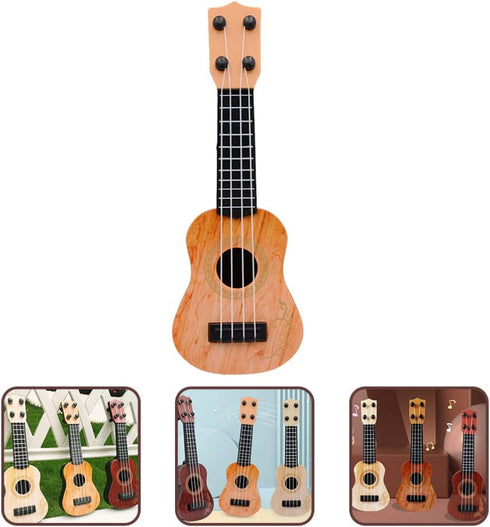 STOBOK Kids Guitar Musical Toy,Mini Classical Ukulele Guitar Musical Educational Toy Guitar Instrument Toy for Children Toddler Beginner School...