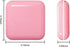 Retainer Case,Cute Mouthguard Case with Mirror,Slim Night Mouth Guard Case with Lid Hinge,Aligner Case,Inner Size 2.56, 2.36, 0.79inch...