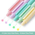 AUAUY Writing Instrument, 5PCS Retractable Gel Pens, Medium Point Quick Dry Gel Ink Pen, Macaron Colored Ink for Writing, Journaling, Note Taking,...