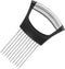 Onion Cut Tomato Slicer Lemon Handy Kitchen Slicing Tool With 10 Even Prongs For Onion Lemon Potato Tomato Slices And Can Be Used To Assist In Cut...