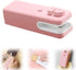 Mini Bag Sealer, 2024 Upgrade USB rechargeable Bag Sealer 2 in 1 Bag Sealer and Cutter Magnetic USB Rechargeable Mini Sealing Machine Heat Seal To...