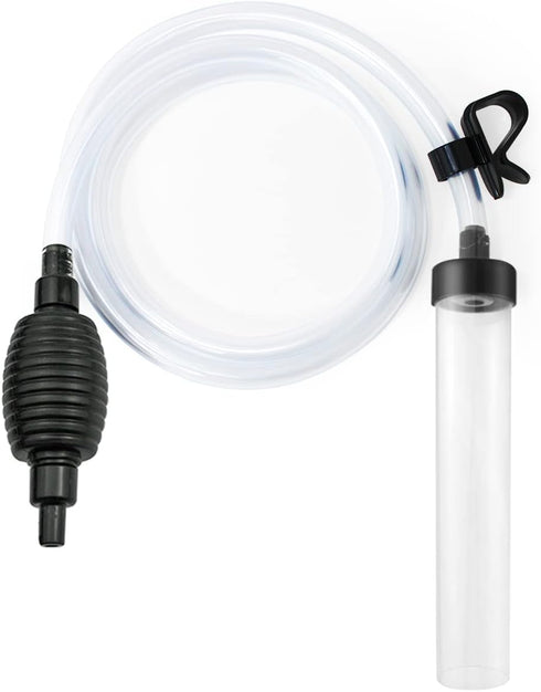 5ft Aquarium Siphon Vacuum Cleaner for Fish Tank Cleaning Gravel & Sand...