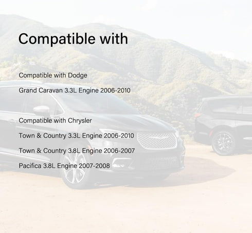 Oil Dipstick Compatible with Dodge Chrysler Town & Country,Rustproof Engine Oil Dip Stick Replacement OEM#4666139AA,917-320,Essential Car Accessor...