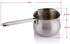 Saucepan, Stainless Steel Milk Pan 12cm, Soup Pot for Induction and Oven, Non Stick Milk Pot, Dishwasher Safe Cookware(Sliver)...