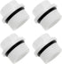 -PPR Hose Cap Garden Hose Plug Sprinkler Cap Pipe Accessories 3/4 Inch Plastic White Hose Cap -4PCS...