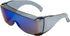 Calabria 3000 Large Fit Over Safety Glasses Fitover Prescription Eyewear Blue Men Women Wraparound Tinted Anti Scratch Glare...