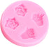 Succulent Fondant Molds Succulent Plant Cake Decorating Silicone Mold For Cake Decoration Cupcake Topper Chocolate Candy Gum Paste Polymer Clay...