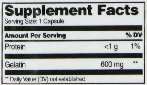 21st Century Gelatin 600mg, 100 Capsules...