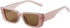JUDOO Retro 90s Nude Rectangle Sunglasses for Women Vintage Square Frame Trendy Glasses...