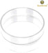 SunGrow Glass Bottom Feeder, Hermit Crab & Gecko Feeder Dish, Borosilicate Glass, Circular Dish for Catfish, Cory, Pleco and Bottom Dwellers, 1 pc...