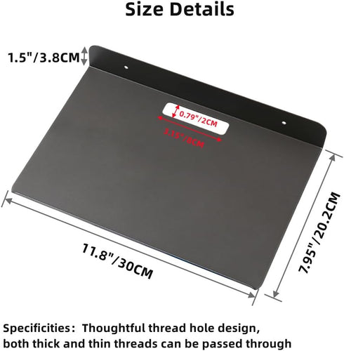 Floating Shelf,Metal Wall Shelf,12" Display Shelves for Wall Storage,Easily Expand Wall Space-Carbon Steel Hanging Shelves for Security Cameras, B...