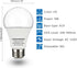 FAGUANGAO LED Black Light Bulb,9W(75Watt Equivalent) A19 UV Blacklight Bulb,120V,UVA Level 390-400nm,E26 Medium Base,Glow in The Dark for Blacklig...