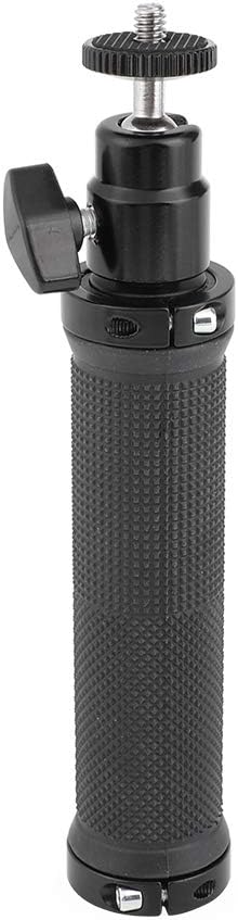 CAMVATE Rubber Hand Grip with 1/4" Ball Head Mount for Photographic Accessory (Black) - 2258...