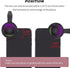 Lens Kit for iPhone and Android, 12X Macro Lens and 0.6X Wide Angle Lens Up to 120°, Phone Camera Lens, Color Black......