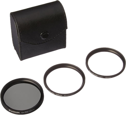 Fotodiox Filter Kit, UV, Circular Polarizer, Soft Diffuser, 52mm for Canon, Nikon, Sony, Olympus, Pentax, Panasonic Camera Lenses.......