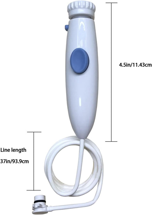 Handle Hose Replacement Parts Compatible for Waterpik WP-100 WP-660 WP-462, Water Flosser Accessories Tube Heads...