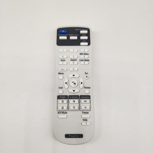 Replacement Projector Remote Control 2181788 for Epson EB-Series EX- Series BrightLink Series EMP- Series Home Cinema Series Powerlite Series Proj...