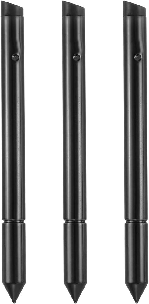 MECCANIXITY 3pcs 2 in 1 Touch Screen Pen Resistive Stylus Pen with Resistance Capacitive Tips Universal, Black......